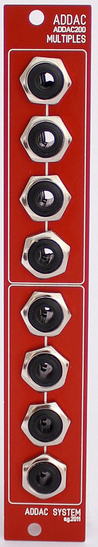 ADDAC200 4HP Multiples