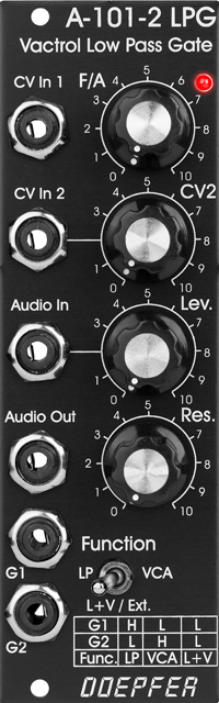 A-101-2 Vactrol Low Pass Gate: Vintage Edition