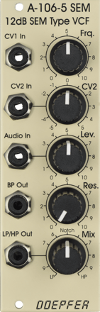 A-106-5 12DB SEM Filter: Special Edition