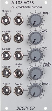 A-108 6/12/24/48DB Low Pass Filter