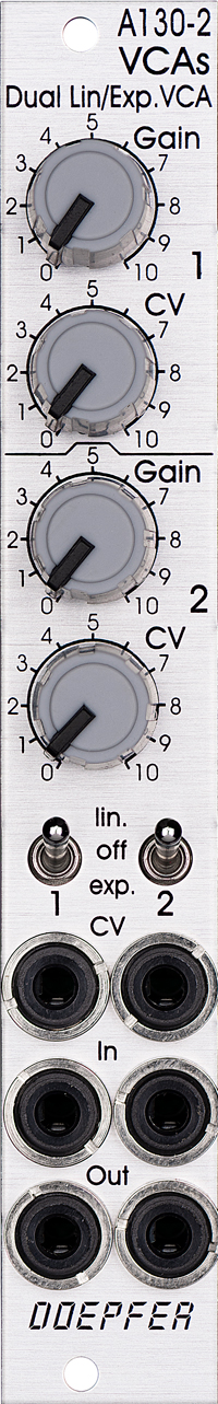 A-130-2 Dual Linear/Exponential VCA