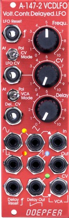 A-147-2 Voltage Controlled Delayed Low Frequency Oscillator: Special Edition (Red)