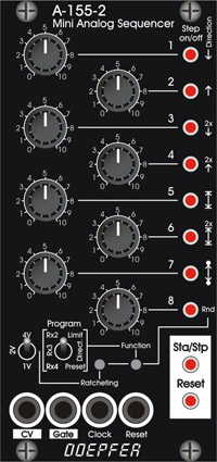 A-155-2 Miniature Analog Sequencer: Vintage Edition