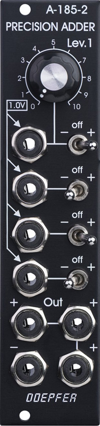 A-185-2 Precision CV Adder: Vintage Edition