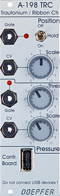 A-198 Trautonium Manual / Ribbon Controller