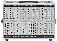 A-100 Basic System 2 with MIDI: Portable Black Case