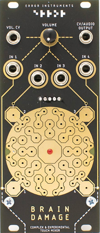 Brain Damage: Complex & Experimental Touch Mixer