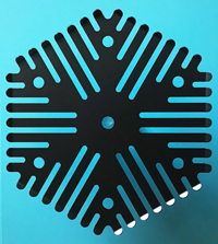 Hex-25: Large Format Modular (&frac14;") Cable Hanger