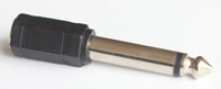 Mono 3.5mm to &frac14;" Adaptor