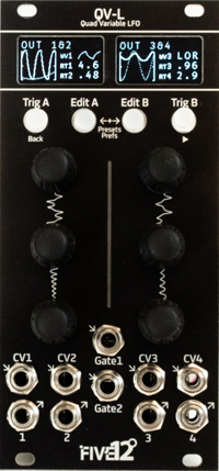 QV-L: Quad Varlable LFO (Black)