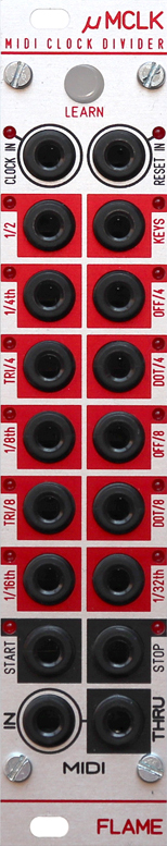&mu;MCLK: MIDI Analog-Clock-Divider