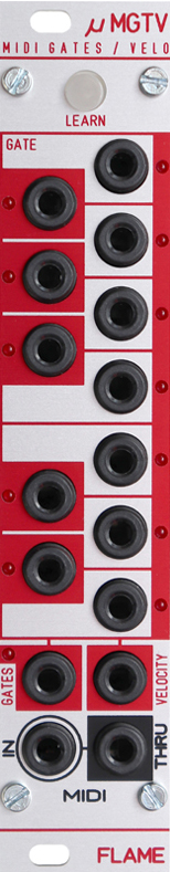 &mu;MGTV: MIDI Gate/Velocity/Divider Interface