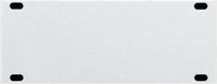 1U Blank Panel: 20HP