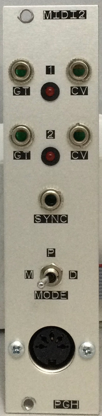 Used: Pittsburgh Modular MIDI2