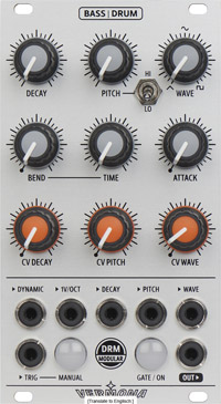 Bass|Drum: Analog Bass And Drum Generator